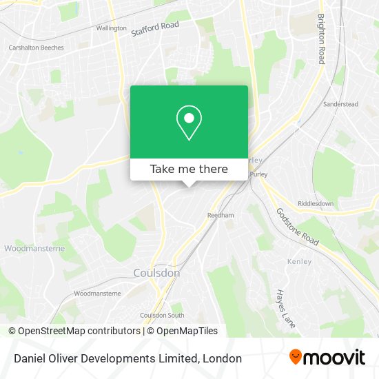 Daniel Oliver Developments Limited map