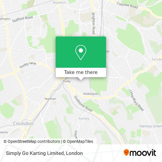 Simply Go Karting Limited map