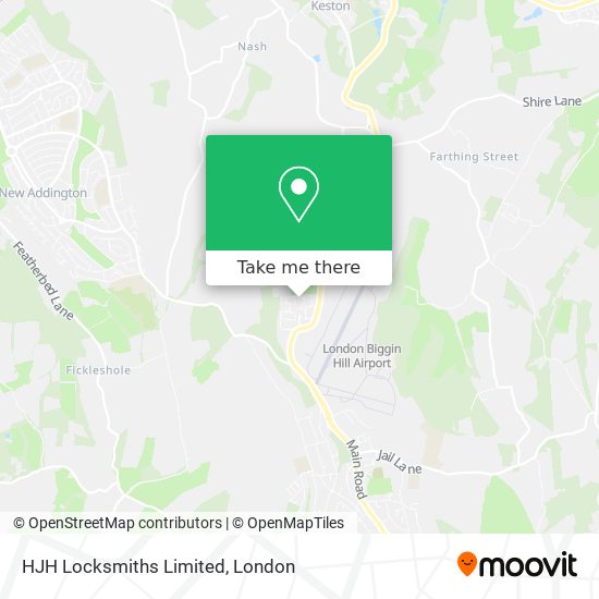 HJH Locksmiths Limited map