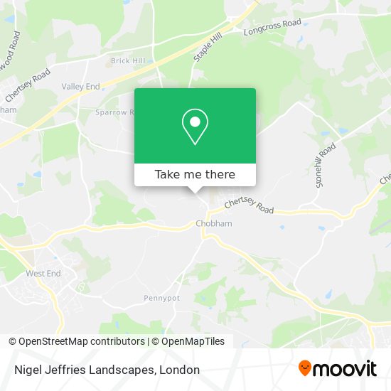 Nigel Jeffries Landscapes map