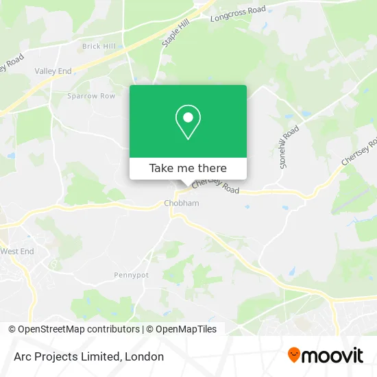 Arc Projects Limited map