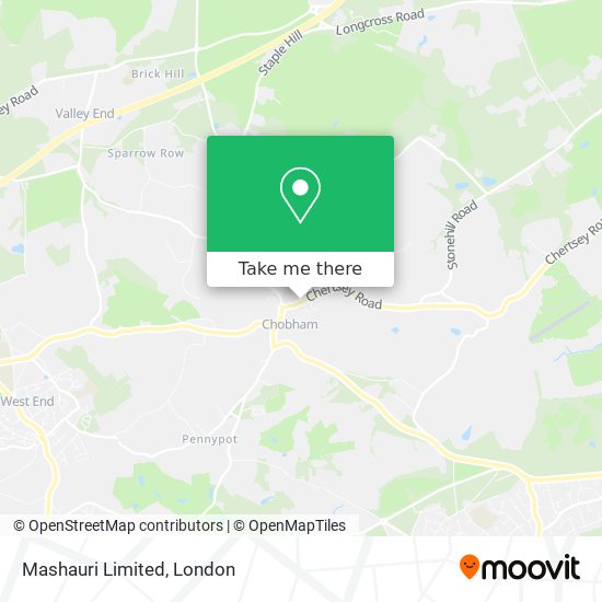 Mashauri Limited map
