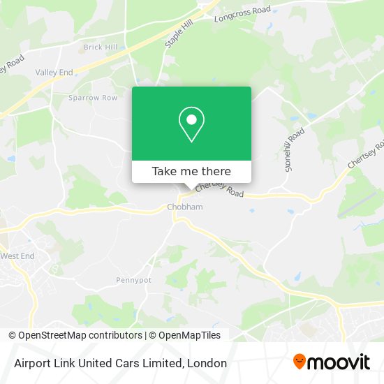 Airport Link United Cars Limited map