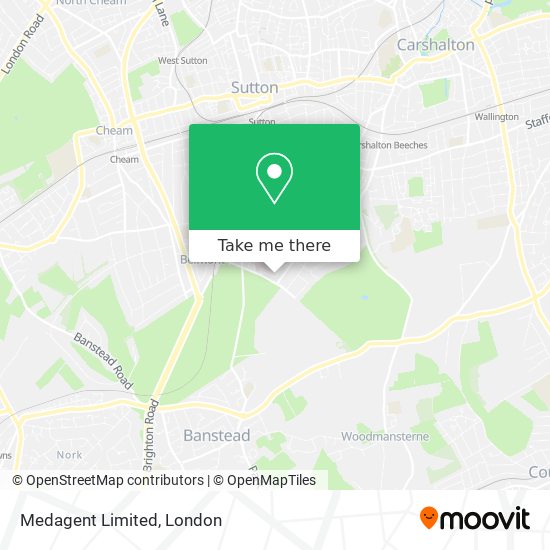 Medagent Limited map