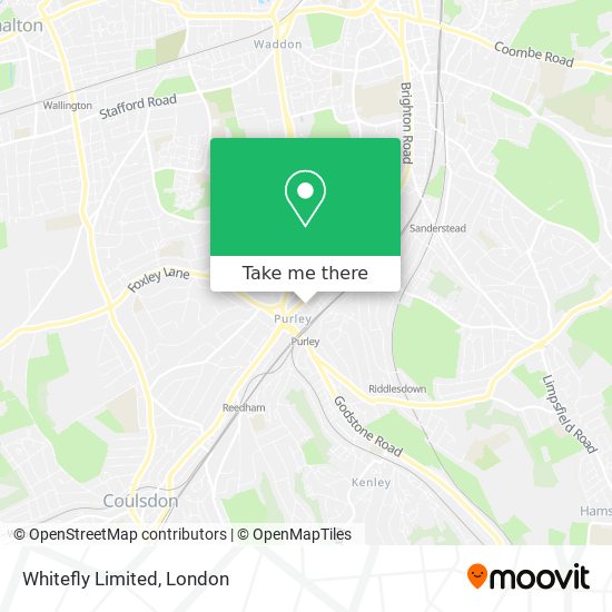 Whitefly Limited map