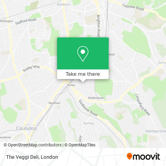 The Veggi Deli map