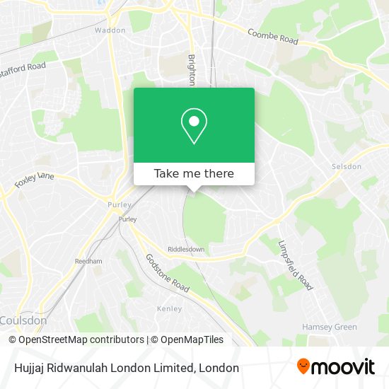 Hujjaj Ridwanulah London Limited map