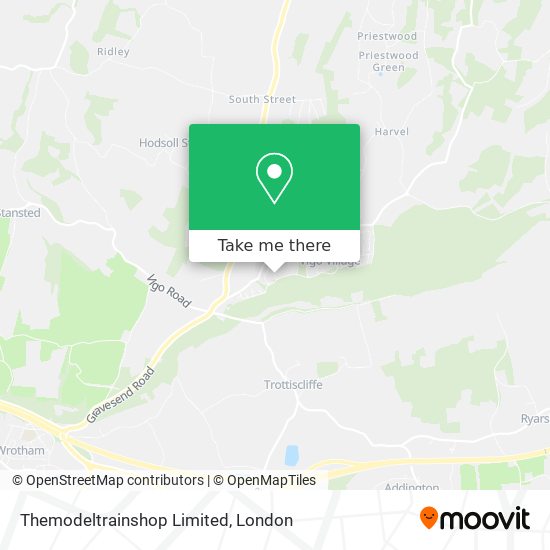 Themodeltrainshop Limited map
