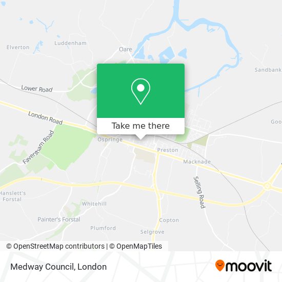 Medway Council map