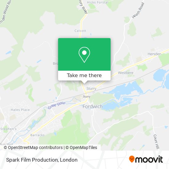 Spark Film Production map