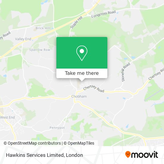 Hawkins Services Limited map