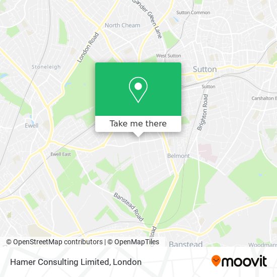 Hamer Consulting Limited map