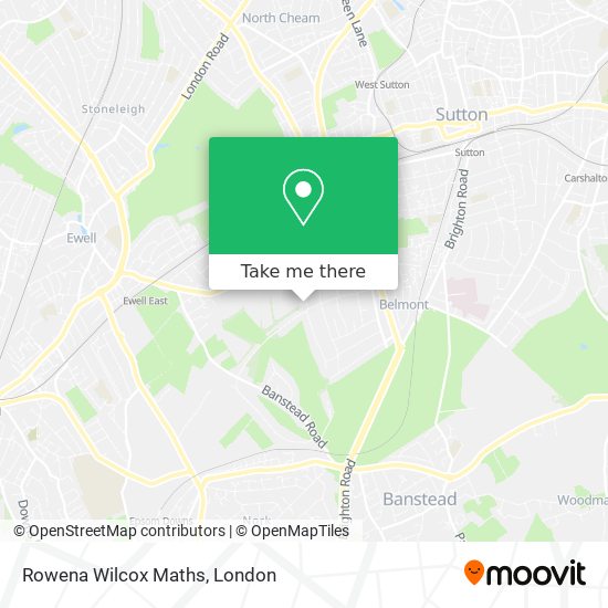 Rowena Wilcox Maths map