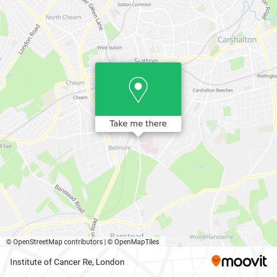 Institute of Cancer Re map