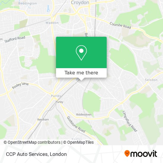 CCP Auto Services map