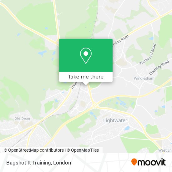 Bagshot It Training map