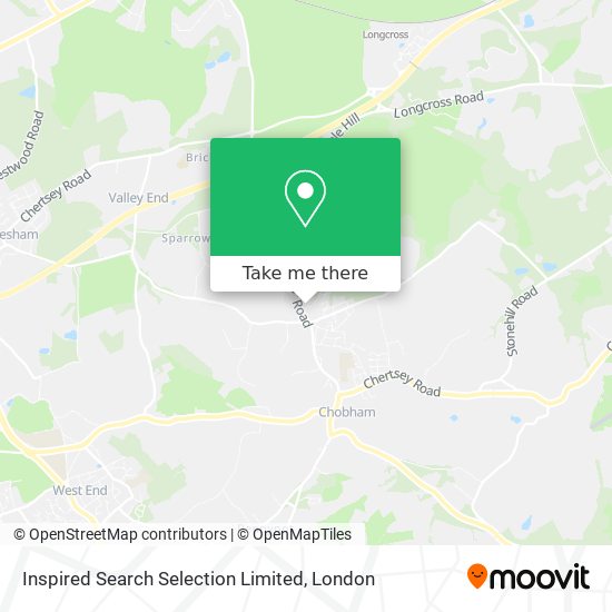 Inspired Search Selection Limited map