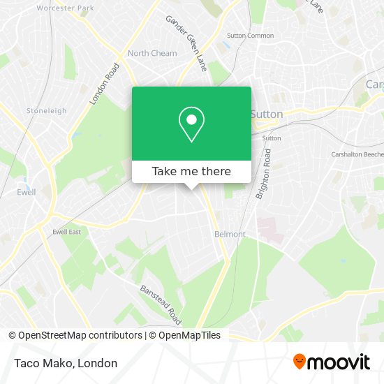 Taco Mako map