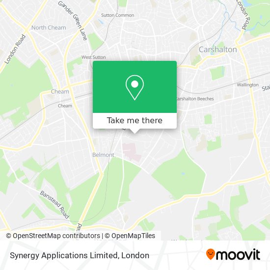 Synergy Applications Limited map