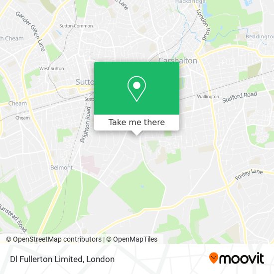 Dl Fullerton Limited map
