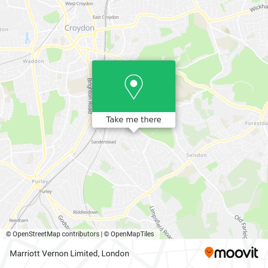 Marriott Vernon Limited map