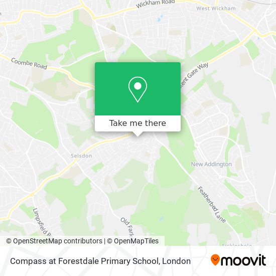Compass at Forestdale Primary School map
