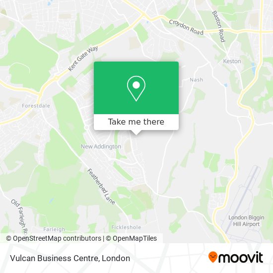 Vulcan Business Centre map