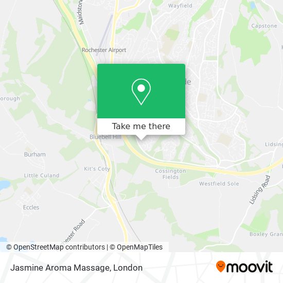 Jasmine Aroma Massage map