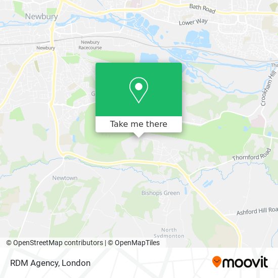 RDM Agency map