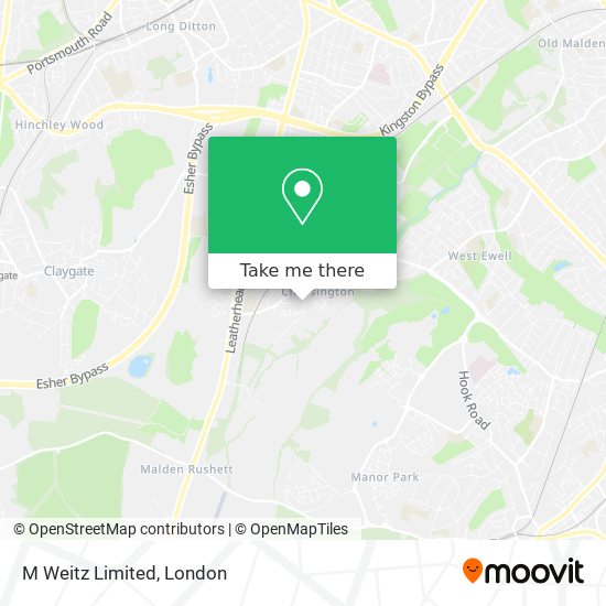 M Weitz Limited map