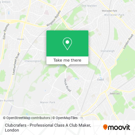Clubcrafers - Professional Class A Club Maker map