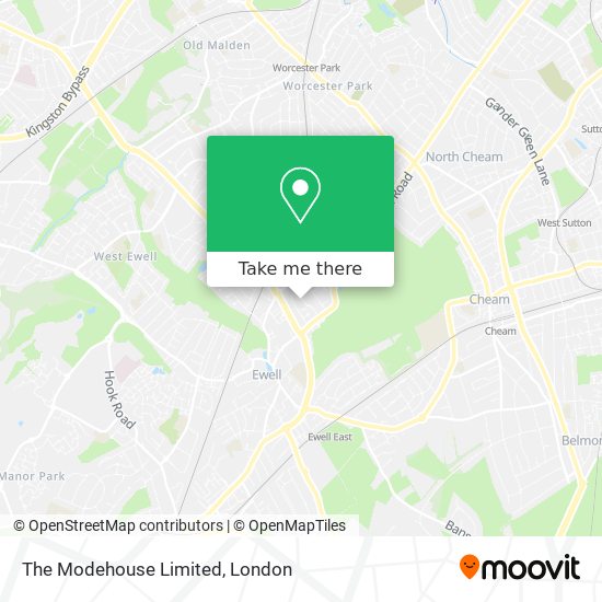 The Modehouse Limited map