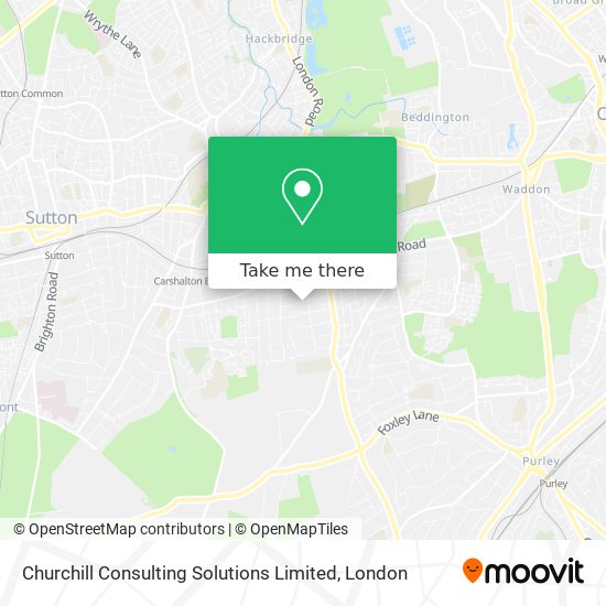 Churchill Consulting Solutions Limited map