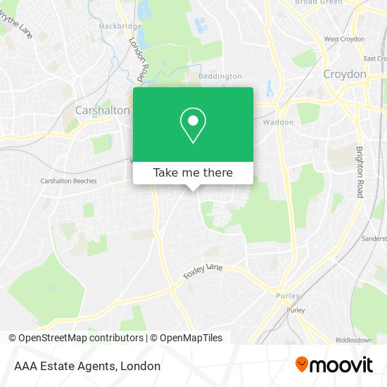 AAA Estate Agents map
