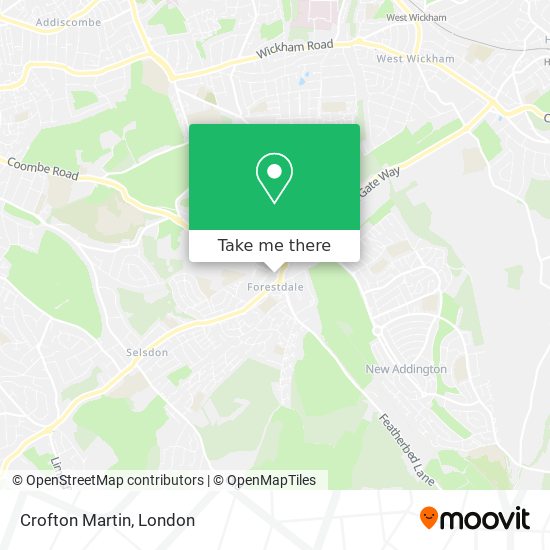 Crofton Martin map