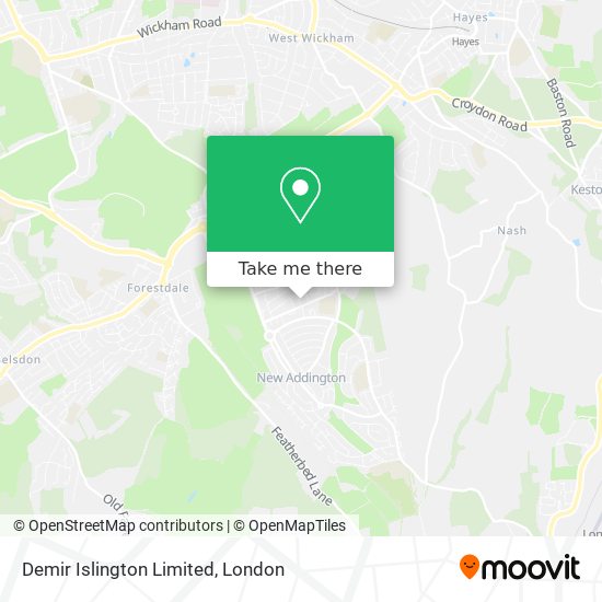 Demir Islington Limited map