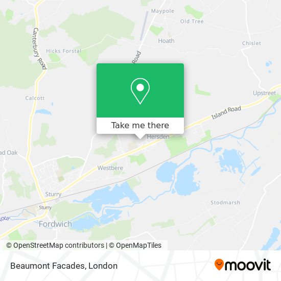 Beaumont Facades map