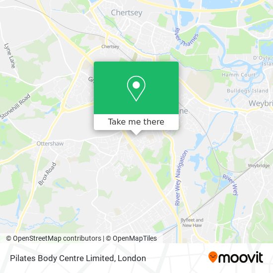Pilates Body Centre Limited map