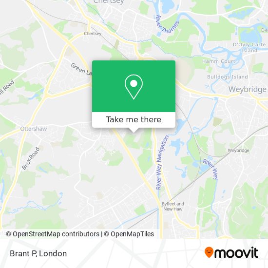 Brant P map