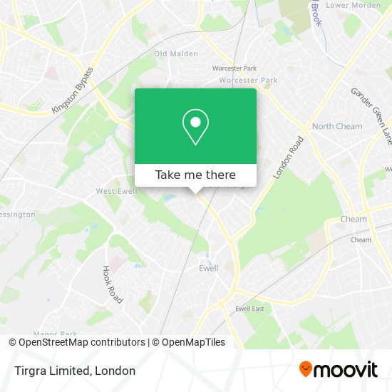 Tirgra Limited map