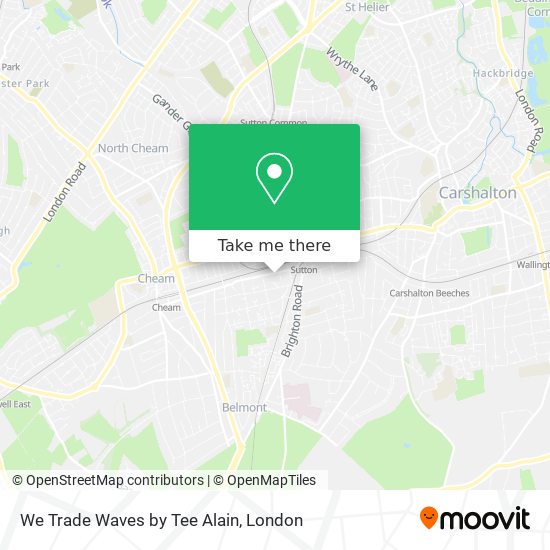 We Trade Waves by Tee Alain map
