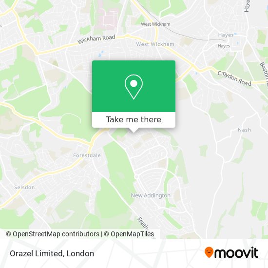 Orazel Limited map