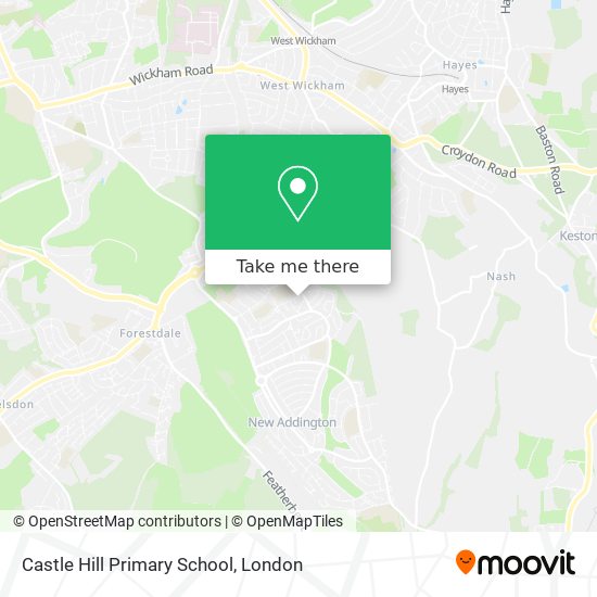 Castle Hill Primary School map