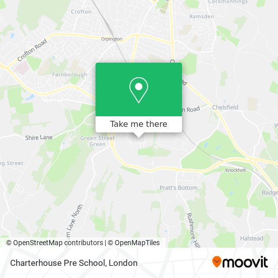 Charterhouse Pre School map