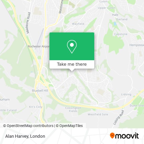 Alan Harvey map