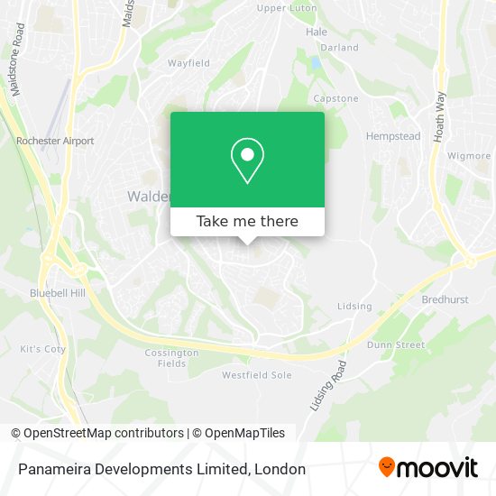 Panameira Developments Limited map