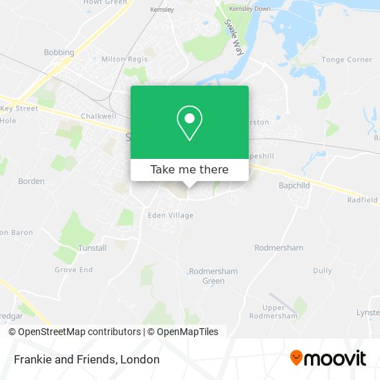 Frankie and Friends map
