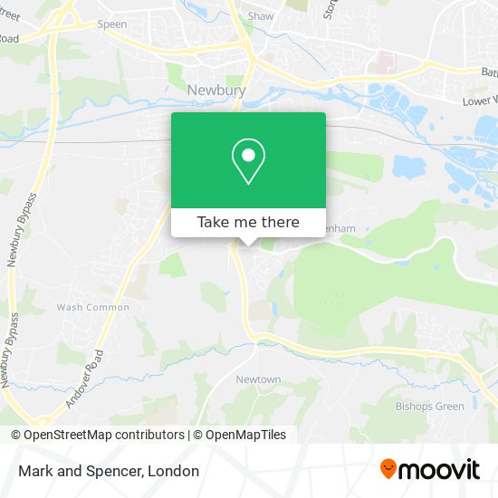 Mark and Spencer map