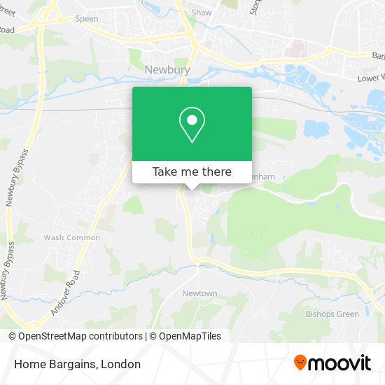 Home Bargains map