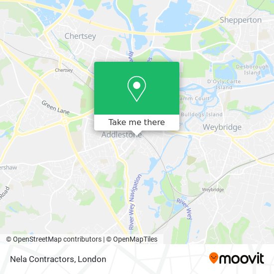 Nela Contractors map